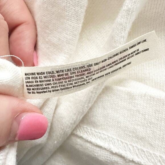 Free People Beach 100% Cotton Wrap Midi Dress Swim Cover-up women’s size large - Picture 11 of 12